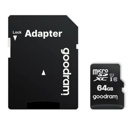 GOODRAMMICROSDCARD64GBCL10WITHADAPTERM1AA