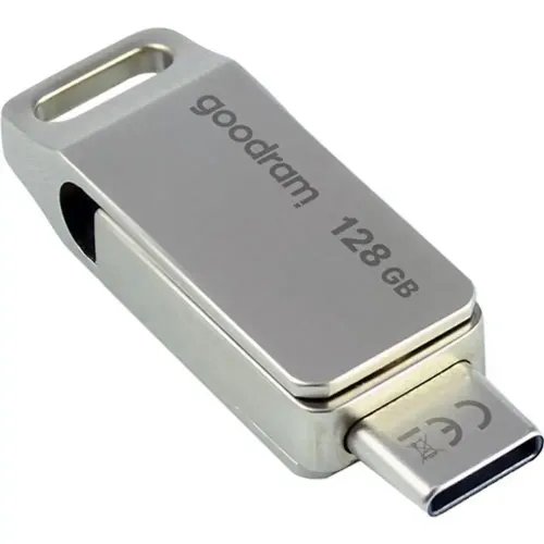 GOODRAM OTG FLASH DRIVE USB3.2 GEN1 128GB TYPE-C SILVER