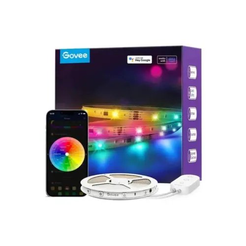 GOVEEH618CRGBICBASICWI-FIBLUETOOTHLEDSTRIPLIGHTS10M