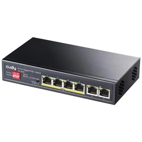 Gigabit 6port switch PoE Cudy GS1006P
