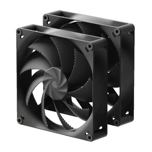 HAVNH18DualPackBlack180mmA-RGBMetalCoreCaseFan