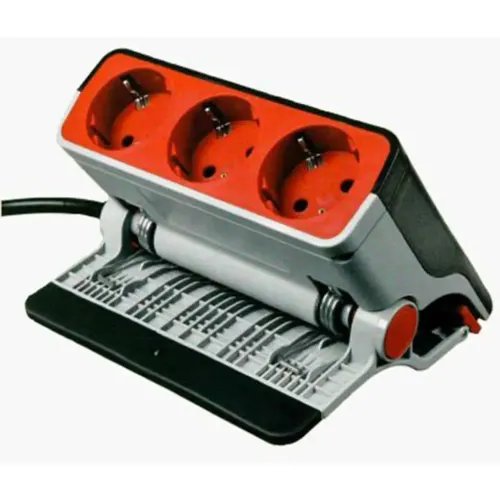 HEITECH POWER STRIP 3-GANG CLIP STRAP FOR STAIRS