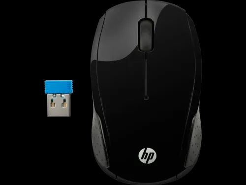 HP 200 Black Wireless Mouse X6W31AA