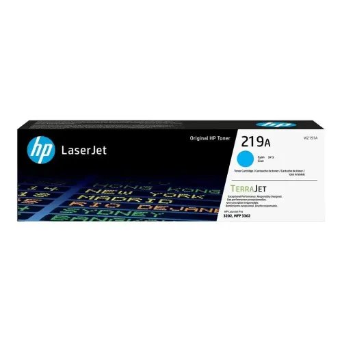 HP219ACyanLaserJetTonerCartridgeW2191AHPW2191A