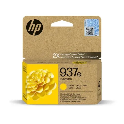 HP937eEvoMoreYellowOriginalInkCartridge