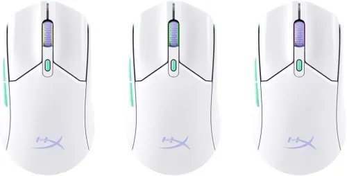 HPHyperXPulsefireHaste2CoreWls-GamingMouseWhtGrnPur