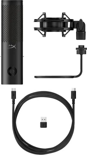 HPHyperXQuadCast2S-USBMicrophoneBlackTablemicrophone