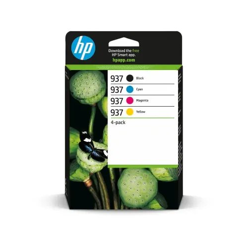HPInkjetNo.937CMYK4-Pack6C400NEHP6C400NE