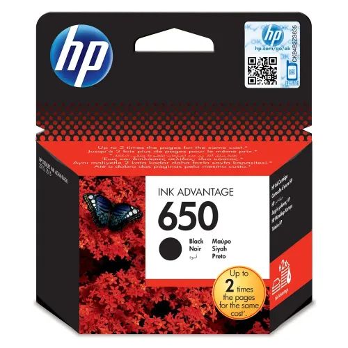 HP Μελάνι Inkjet No.650 Black