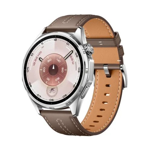 HuaweiWatchGT646mmGreyLeatherStrap