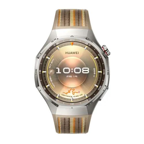 HuaweiWatchGT6Pro46mmBrownWovenStrap
