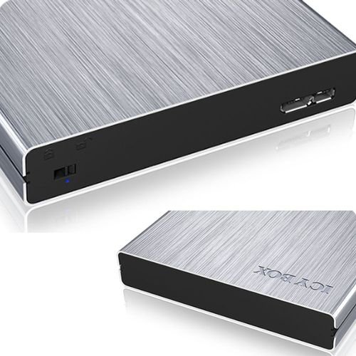 ICYBOXEXTERNALUSB3.0SATAENCLOSURESILVER