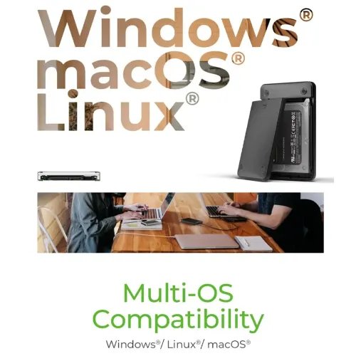 ICYBOXEXTERNALUSB-C3.2GEN2TOOLLESS2.5SATAENCLOSUREBLACK