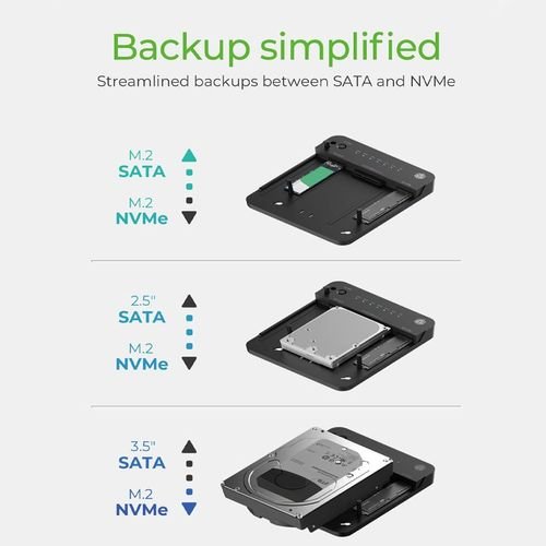 ICYBOXM.2NVMESATA2.53.5SSDHDDCLONEDOCKINGSTATION