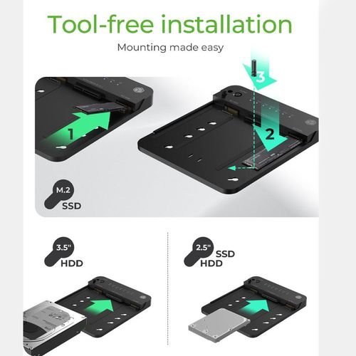 ICYBOXM.2NVMESATA2.53.5SSDHDDCLONEDOCKINGSTATION
