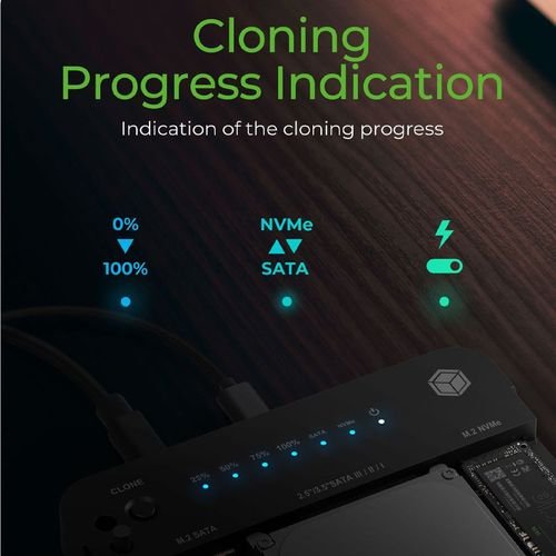 ICYBOXM.2NVMESATA2.53.5SSDHDDCLONEDOCKINGSTATION