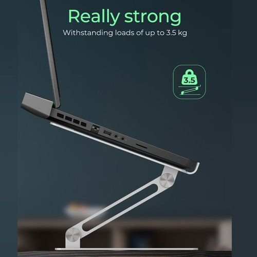 ICYBOXNON-SLIPHEIGHTADJUSTABLENOTEBOOKHOLDER17SILVER