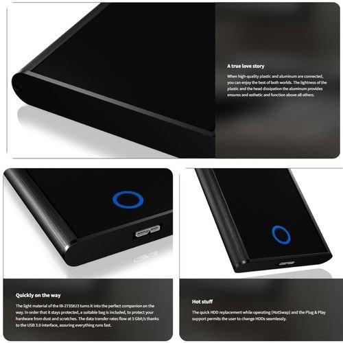 ICYBOXUSB3.0EXTERNAL2.5SATAHDDCASEBLACK