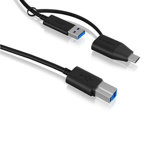 ICYBOXUSB3.2PLUG-BTOUSBTYPE-C1MBLACK