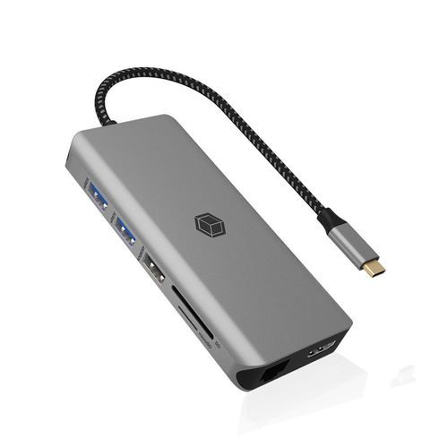 ICYBOX12IN1TYPE-CNOTEBOOKDOCKINGSTATIONPD100W