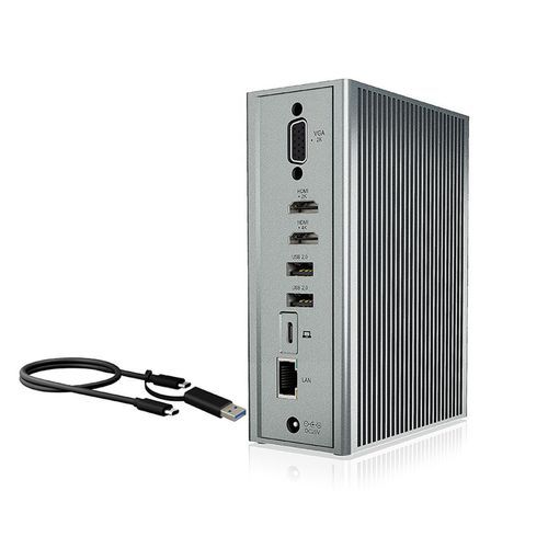 ICYBOX14IN1USBTYPE-CDOCKWITHTRIPLEVIDEOOUTPUT