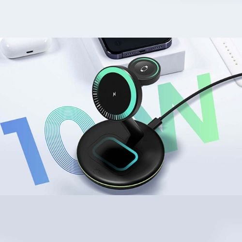 ICYBOX3IN1WIRELESSCHARGINGSTANDFORSMARTPHONESSMARTWATCHEARPHONESANTHRACITE