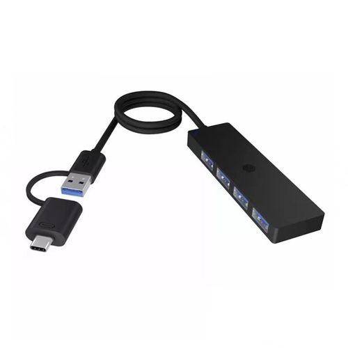 ICYBOX4-PORTHUBDUALCONENCTIONUSBTYPE-C3.2