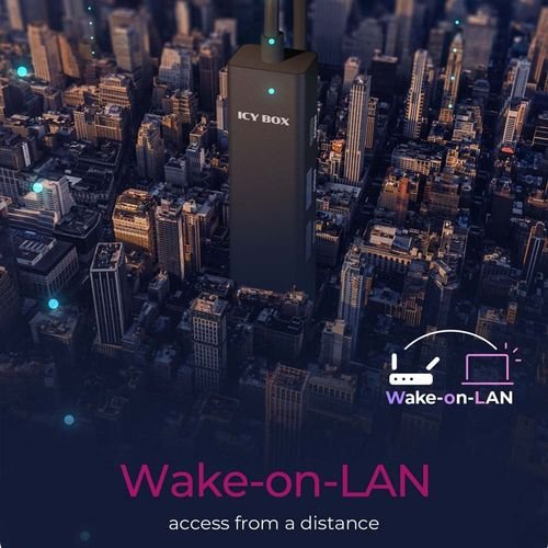 ICYBOX4PORTTYPE-CUSB3.2HUBANDLANADAPTER