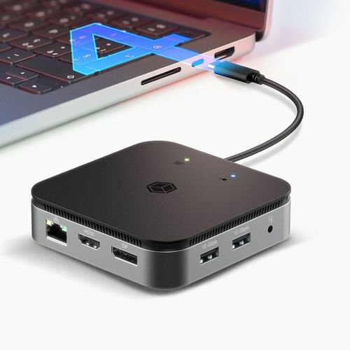ICYBOX7IN1USB4DOCKINGSTATIONWITHDUALVIDEOOUTPUT