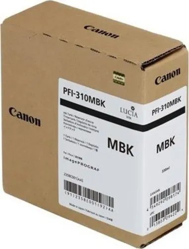 InkPingmentCanonPFI-310MBKMatteBlack2358C001330ml