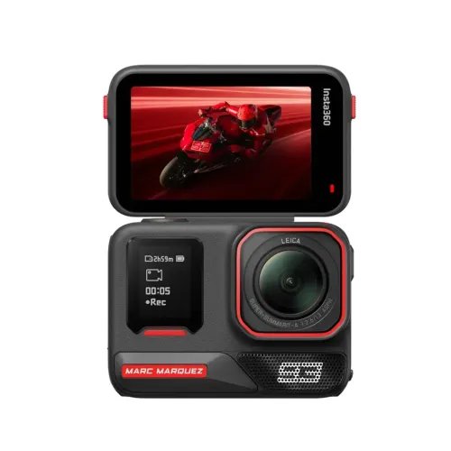 Insta360AcePro2MarcMrquez93-DualBattery128GBMicroSDMotorcycleHelmetMountAdhesive