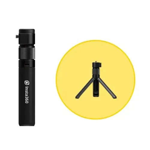 Insta360 Bullet Time Handle Tripod does not include selfie stick