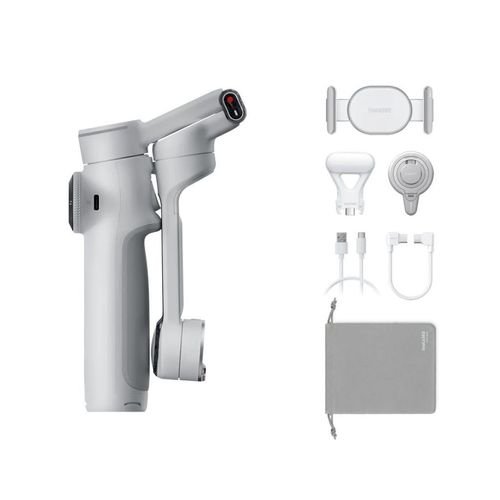 Insta360Flow2ProCreatorBundleGrayA.I.PoweredGimbalStabilizerforSmartphone