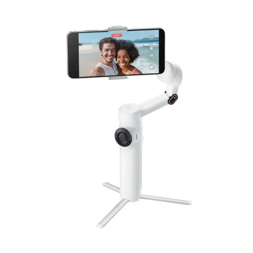 Insta360Flow2StandardBundleWhite-A.I.PoweredGimbalStabilzerforSmartphoneUSB-C