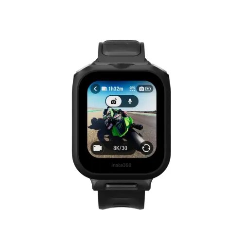 Insta360GPSPreviewRemotewithBuilt-InMic-Remotecontrolupto100mMultipleMountingoptions