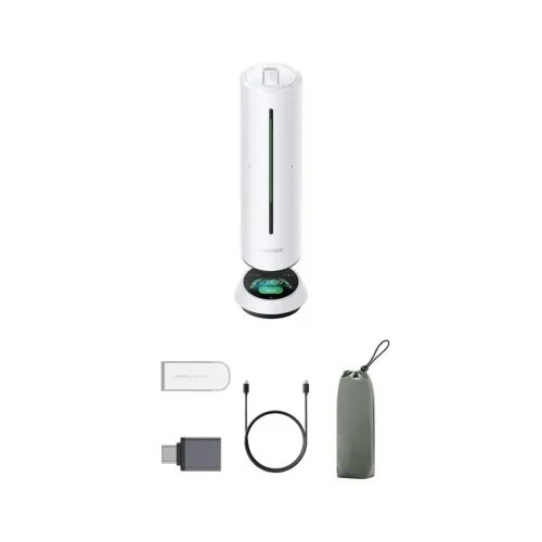 Insta360WaveArcticWhite-AISpeakerphoneforMeetingsRecordingsPodcastsLiveStreams