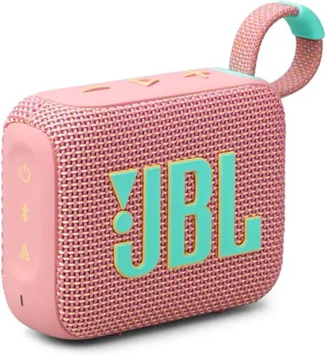 JBL Bluetooth Speaker GO4 WaterDust Proof IP67 Pink