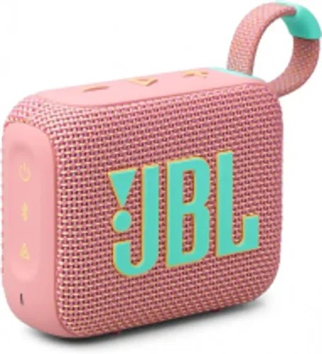 JBL Bluetooth Speaker GO4 WaterDust Proof IP67 Pink