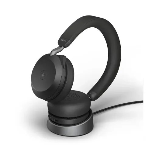 JabraEvolve275USB-CMSTeamswithChargingStandBlack