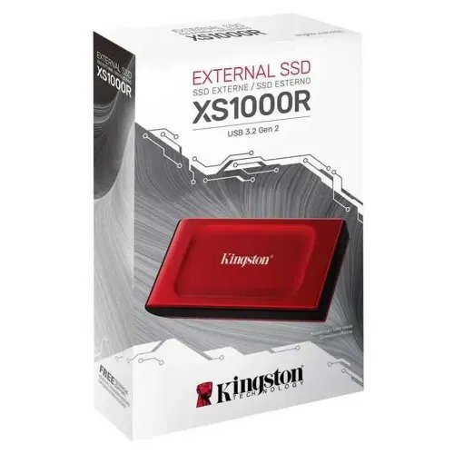 KINGSTON EXTERNAL SSD SXS1000 SXS1000R1000G 1TB USB 3.2 Gen2x2 TYPE C RED