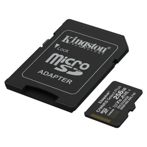 KINGSTONMemoryCardMicroSDCanvasSelectPlusSDCS3256GBClass10SDAdapter