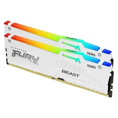 KINGSTONMemoryKF556C40BWAK2-64FURYBeastWhiteRGBDDR55600MTs64GBKITOF2