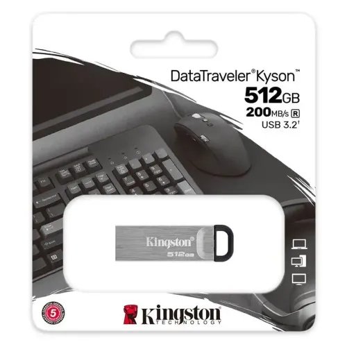KINGSTON USB Stick Data Traveler DTKN512GBUSB 3.2 Silver