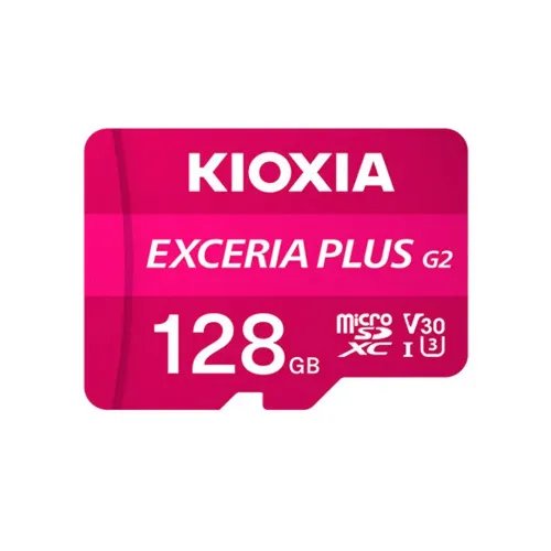 KIOXIA4KMICROSDGEN2128GBEXCERIAPLUSUHSIU3WITHADAPTER