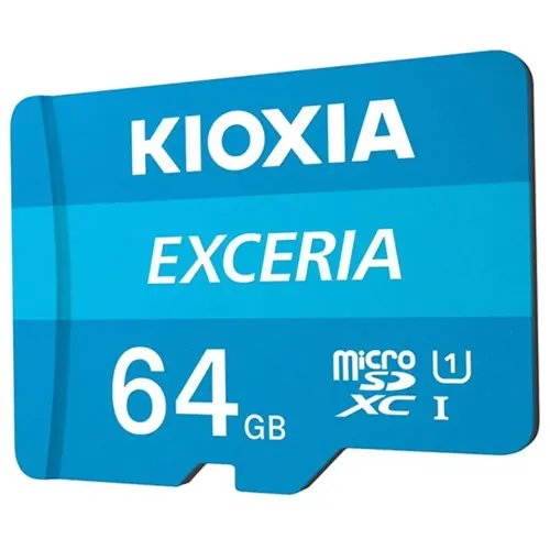 KIOXIA MICRO SD 64GB WITH ADAPTER UHS I U1 M203