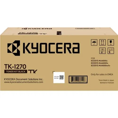 KYOCERAECOSYSMA4000XTONERBLACKTK-1270KYOTK1270