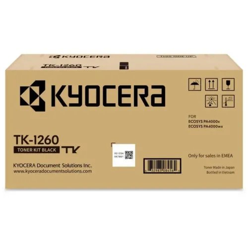 KYOCERAECOSYSPA4000XTONERBLACKTK-1260KYOTK1260