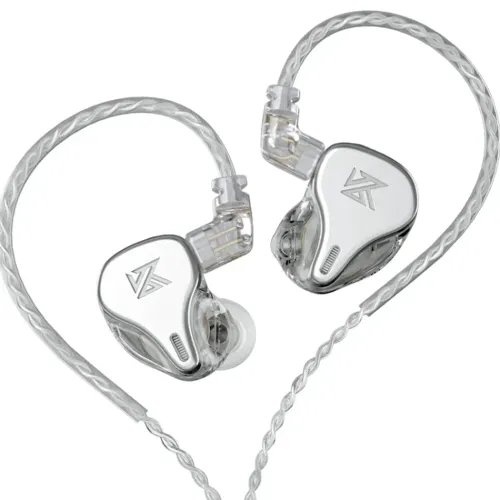KZDQ6SilverNoMic-IEM35HBBTunedImprovedInEarMonitorEarphones3DDDynamic