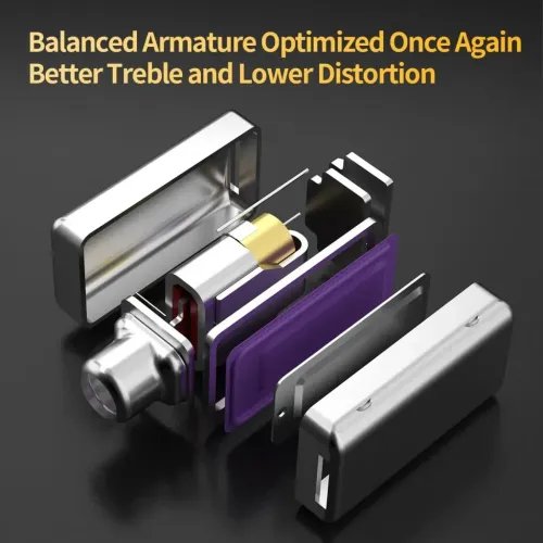 KZZSNPRO2SIlverWithMic-IEM35InEarMonitorEarphonesHybrid1BA1DD10mmmetalHIFIba