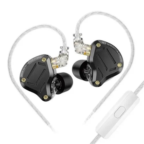KZZS10PRO2WithHDMic-IEM35InEarMonitorEarphones4-levelswitchHybrid10mmmetalst